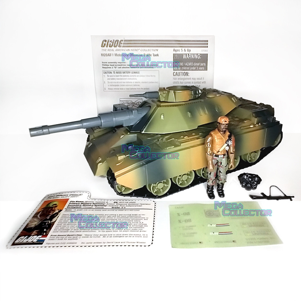 GI Joe ARAH Motorized MOBAT Tank Heavy Duty TRU Exclusive Vintage