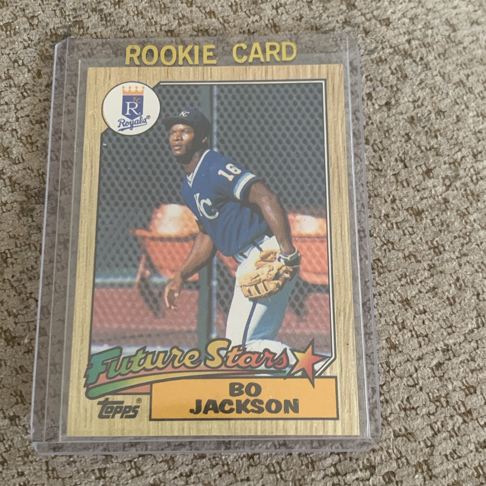1987 Topps #170 Bo Jackson Rookie Card 'Future Stars'