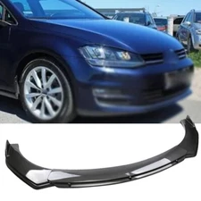 Car Front Bumper Lip Spoiler Splitter Kit Carbon Style For Volkswagen Golf 5