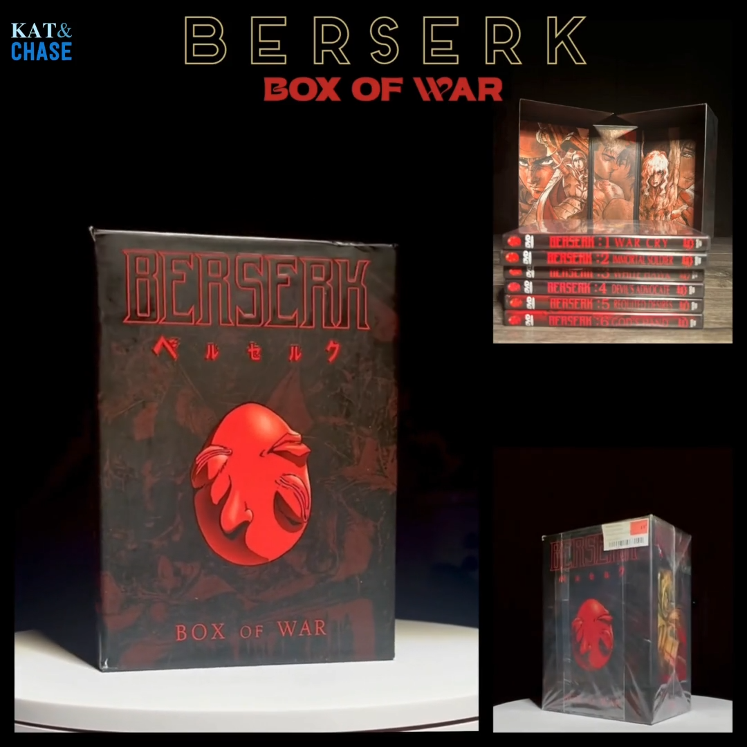Berserk Box of War Complete Series 1-6 DVD Box Set Anime Art