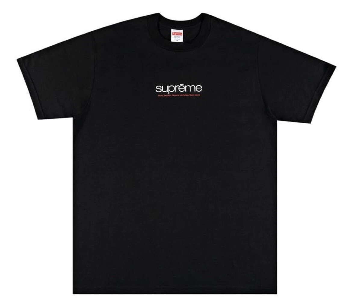 Petit T shirt noir Supreme « Five Boroughs »