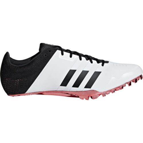 adidas Unisex Adizero Prime Finesse Running Jogging Spike Shoes Trainers - White - Picture 1 of 26