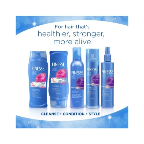 5 Pack Finesse Extra Hold Aerosol Hairspray 7 Oz Each