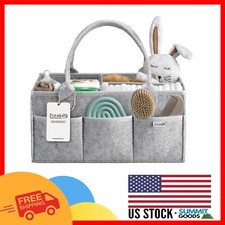 Multi-Use Nursery Storage Caddy - Perfect Diaper Organizer for Baby Shower Gifts