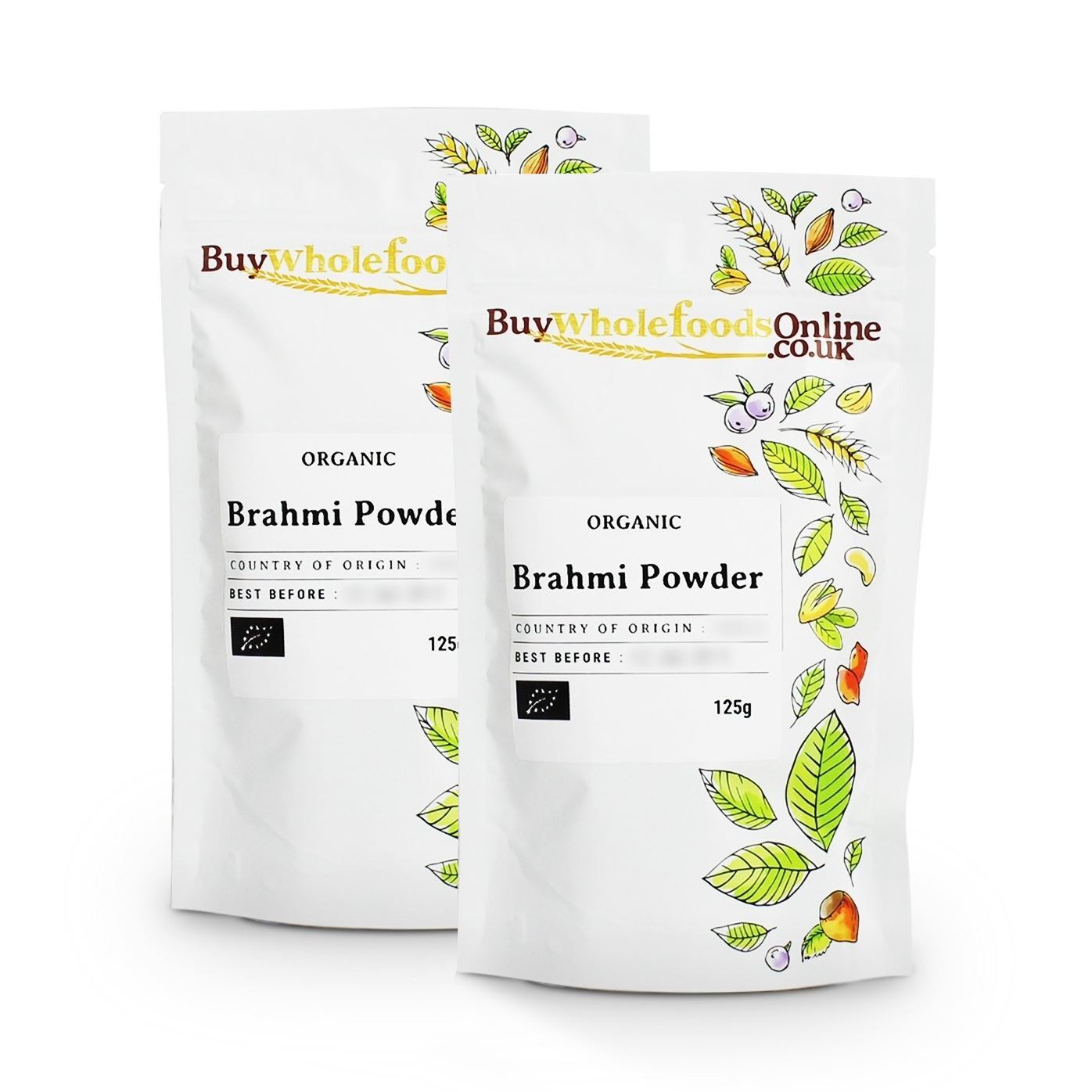Organic Brahmi Powder 250g | BWFO | Free UK Mainland P&P