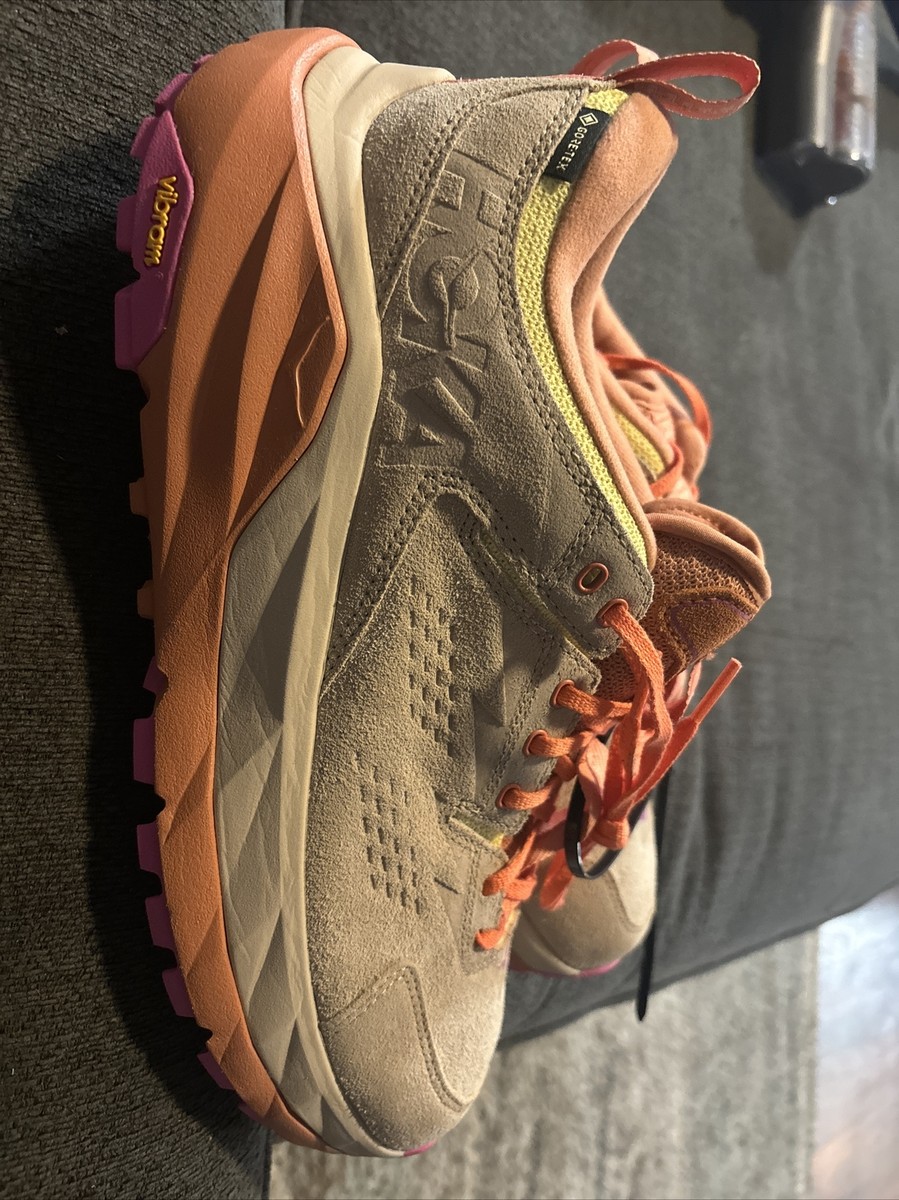 HOKA Kaha Low GTX Mental Health Hiking Shoe Unisex Size M11 W12 