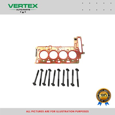 For BMW & MINI N47C16A Head Gasket (1 HOLE) & Head Bolts Set 1.6 Petrol - NEW