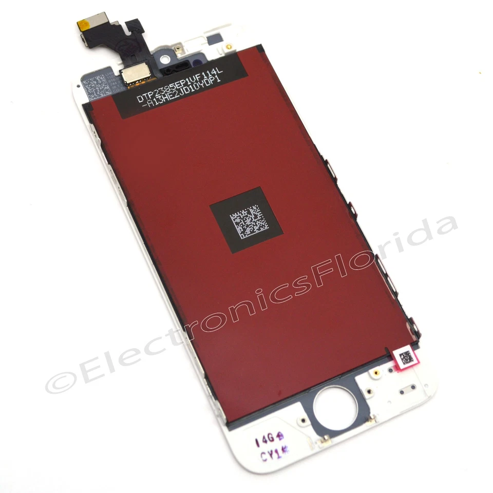 White LCD Screen Replacement Digitizer Glass Assembly For iPhone 5 with tools - Image 2 of 2
