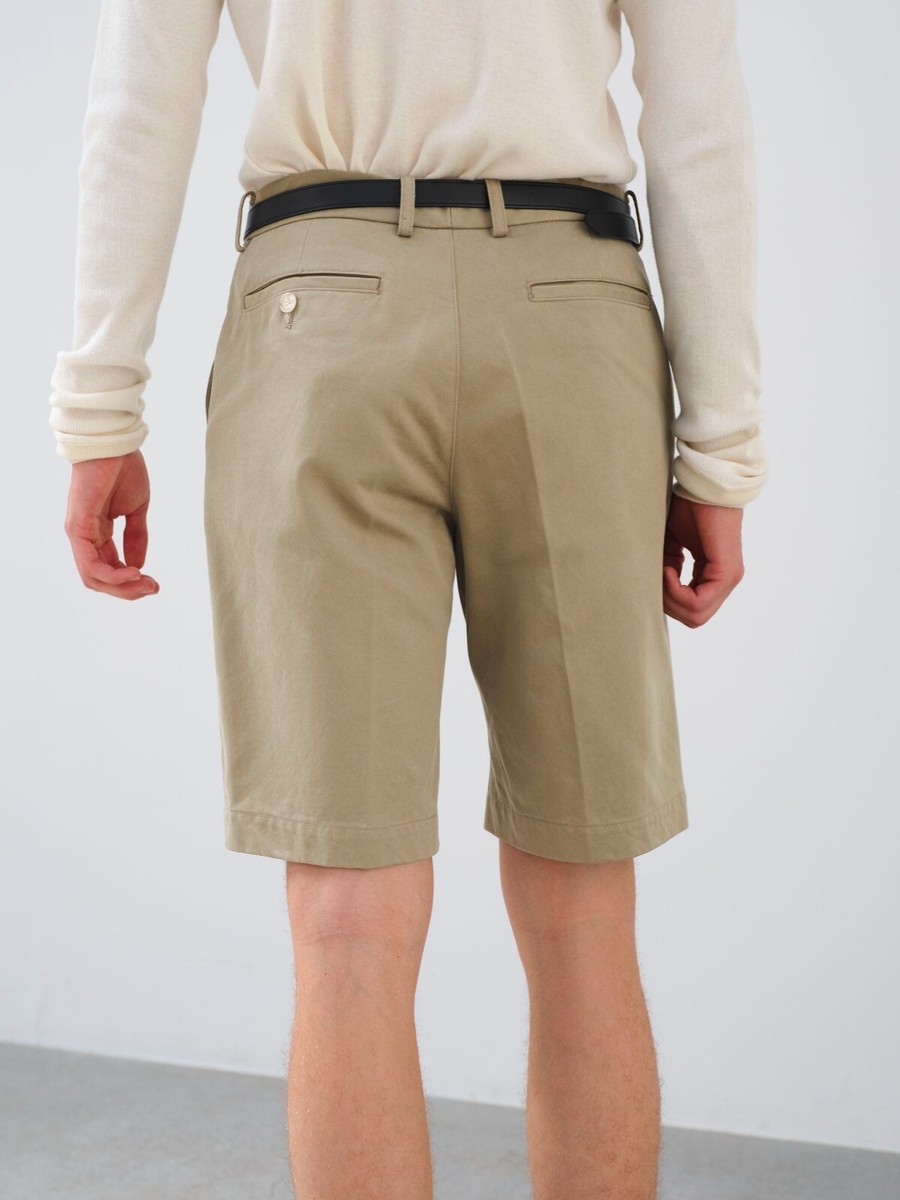 パンツ AURALEE WASHED FINX CHINO SHORTS AURALEE WASHED FINX LIGHT BIG CHINO SHORTS | L