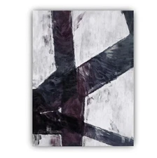 Cross Section Framed Canvas Stretched Ready to Hang 50x40 Home decor Gift.