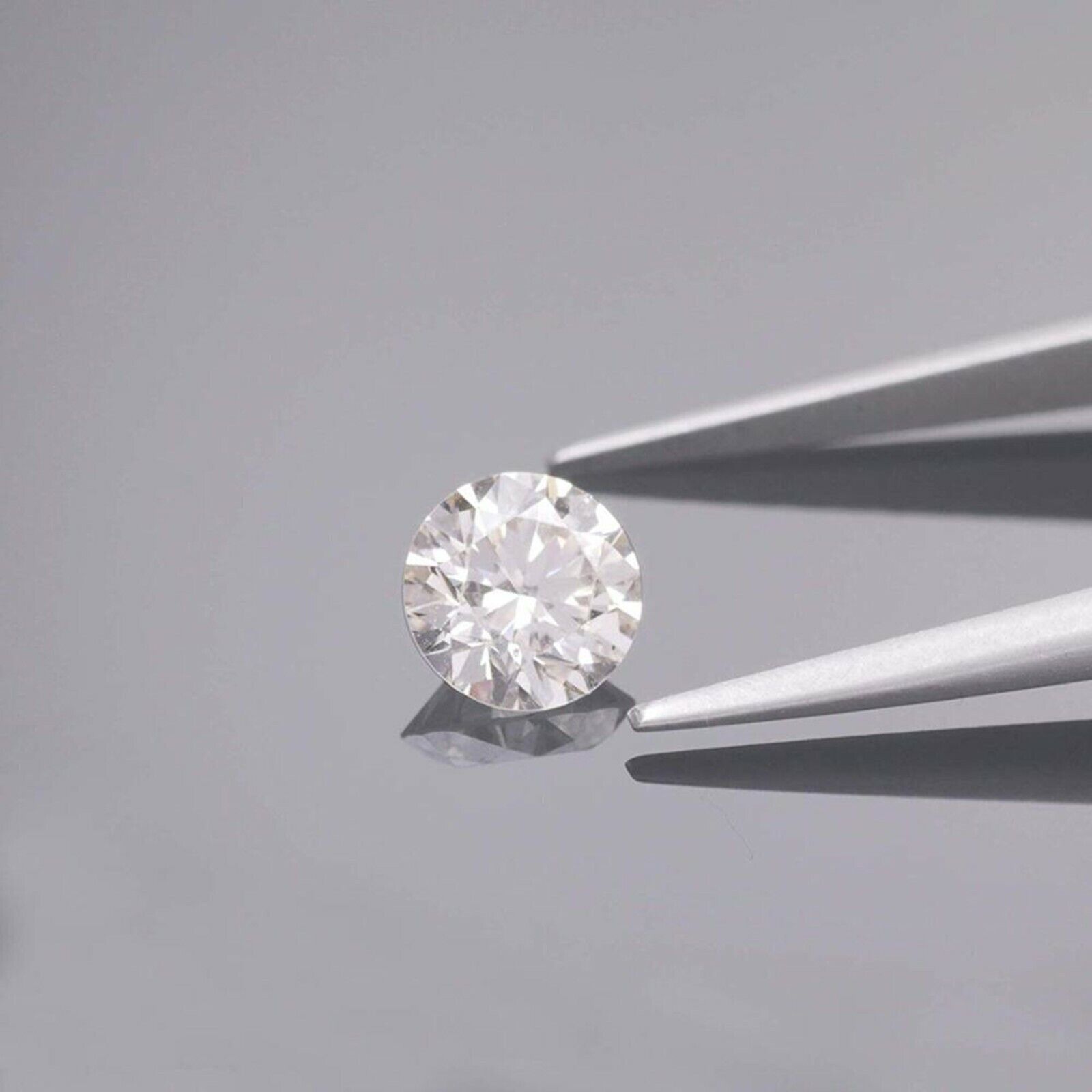 GEMHUB 1 Carat CVD Lab Grown Loose Diamonds Lot 2 MM Size DEF