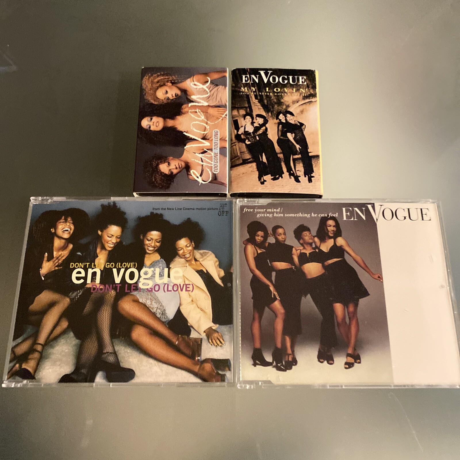 En Vogue IMPORT CD & Cassette Lot My Lovin Free Your Mind Don’t Let Go Love Long