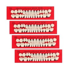 Kit De Dientes De Resina Acr lica Dental Para Dentadura Postiza 112 Piezas 23 A2