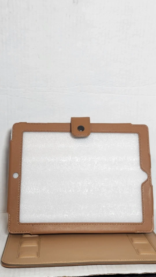 Funda tipo folio de cuero marrón Splash Safari para iPad 2. Nuevo.   Foto 3 de 4