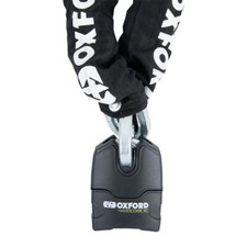 OXFORD BRUTE FORCE Sold Secure Motorcycle Ground Anchor Grid Chain Lock 1.8M £35.57 - UK
