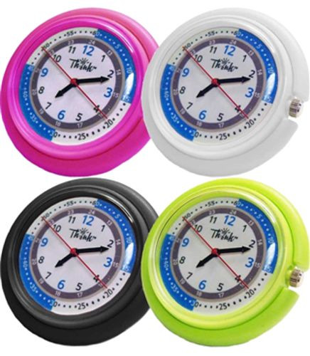 Nurse Medical Stethoscope Clip Watch Black, Lime or White - Picture 1 of 4