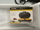 Kalorik WM42281BK Black and Stainless Steel Double Belgian Waffle Maker