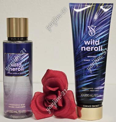 VICTORIA SECRET - WILD NEROLI - FRAGRANCE LOTION N MIST (SET