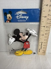 EK Success Disney Mickey Mouse Embroidered Sticker New 4”