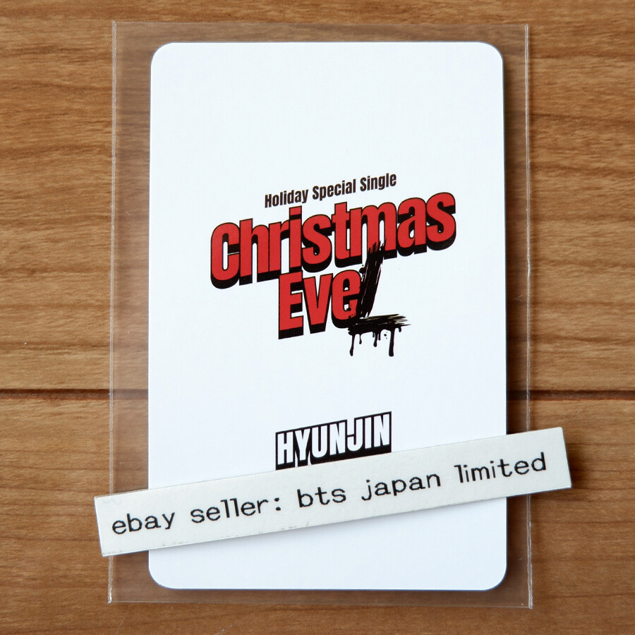 Stray Kids Hyunjin Christmas EveL Official Photocard CONCEPT