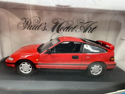 Minichamps 1989 Honda CR-X Coupe Rio Red 1/43 HTF | eBay