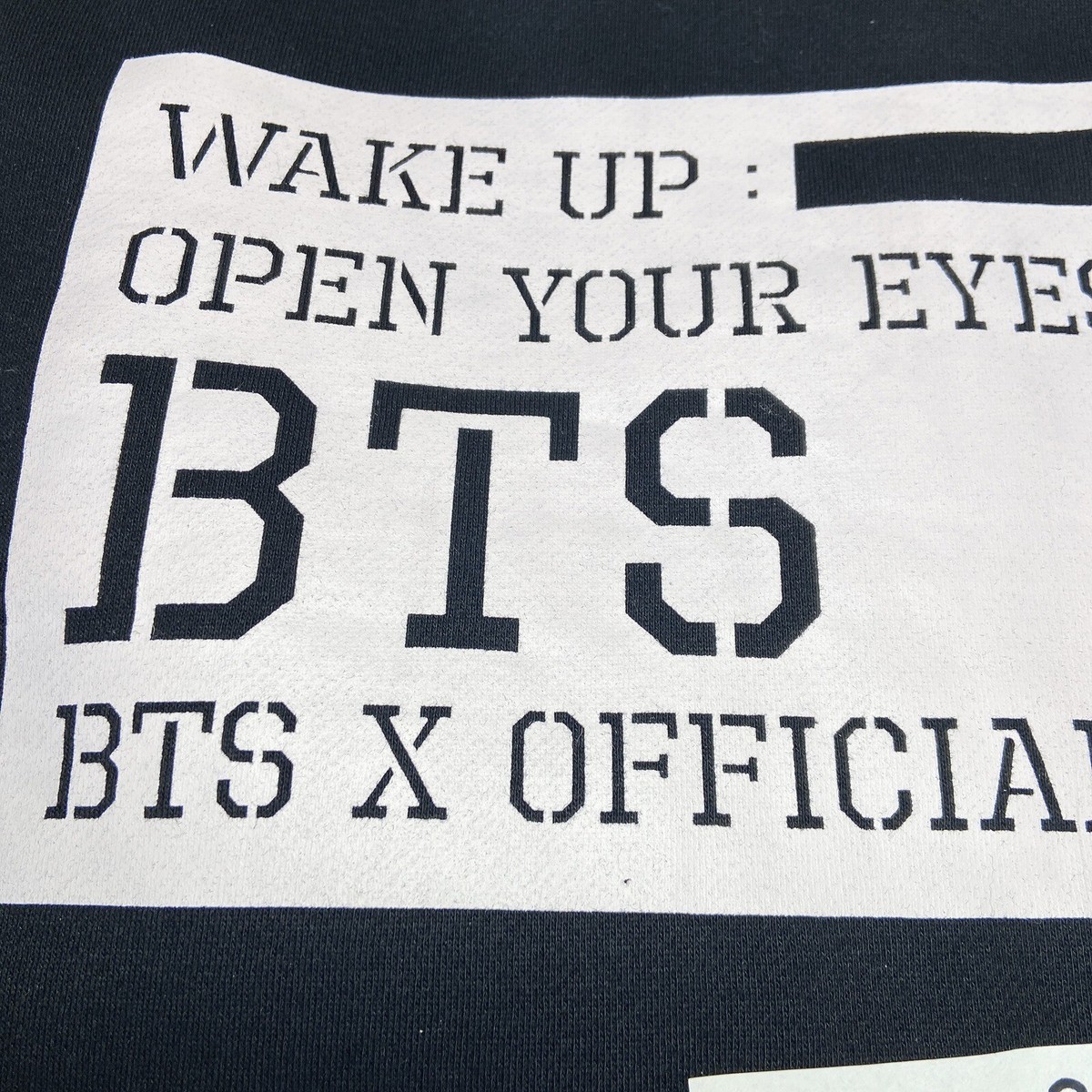 BTS Official 1st JAPAN TOUR 2015 WAKE UP : OPEN YOUR EYES Hoodie