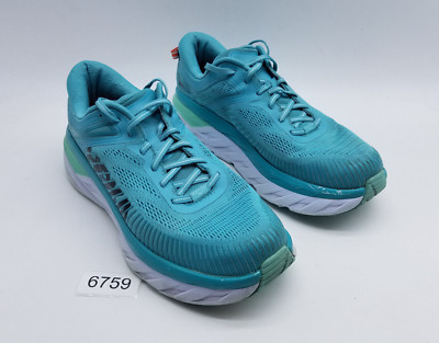 Hoka One One Bondi 7 Women's Size 12 Running Shoe Aquarelle Blue