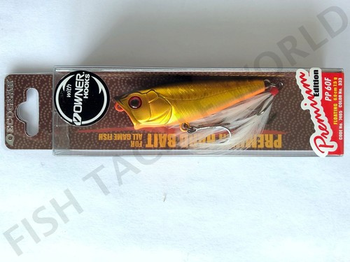 ECOGEAR PP60F and PP65F Surface JDM Popper Lures - Large Variety of Colours - Picture 5 of 17