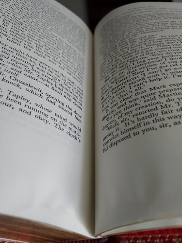 Oxford University Press Martin Chuzzlewit RARE Charles Dickens Leather Victorian - Picture 15 of 15