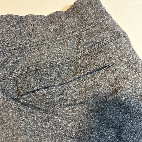Lululemon Herren Kung Fu Hose anthrazit grau gerades Bein Athleisure 33" lang; M - Bild 4 von 12