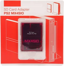 MX4SIO SIO2SD SD Card Adapter PS2 Memory Card Expansion for SIO Replacement Red