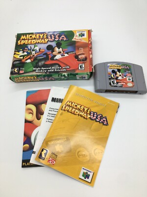 Mickey's Speedway USA Nintendo 64 N 64 Original | eBay