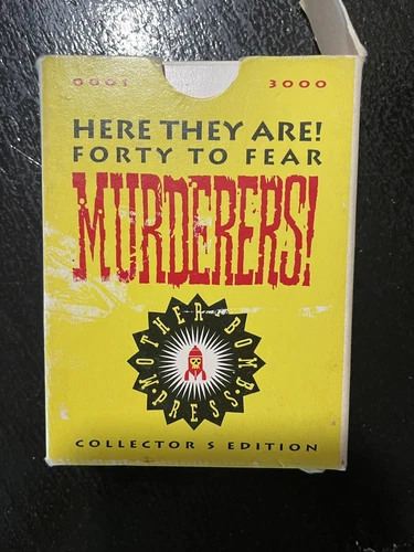 Incredible True Life Murderers Trading Card set of 40 The Pizz, Bad Otis Link