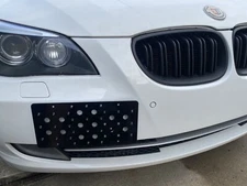 Front Tow Hook License Plate Mount Bracket For BMW 5 Series E60 2008 - 2010 New