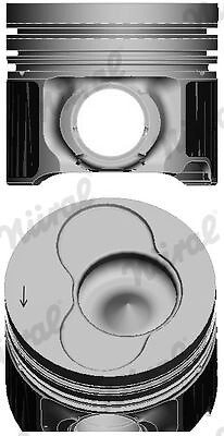 Piston moteur VW 2.5 TDI 81.01 STD de haute précision