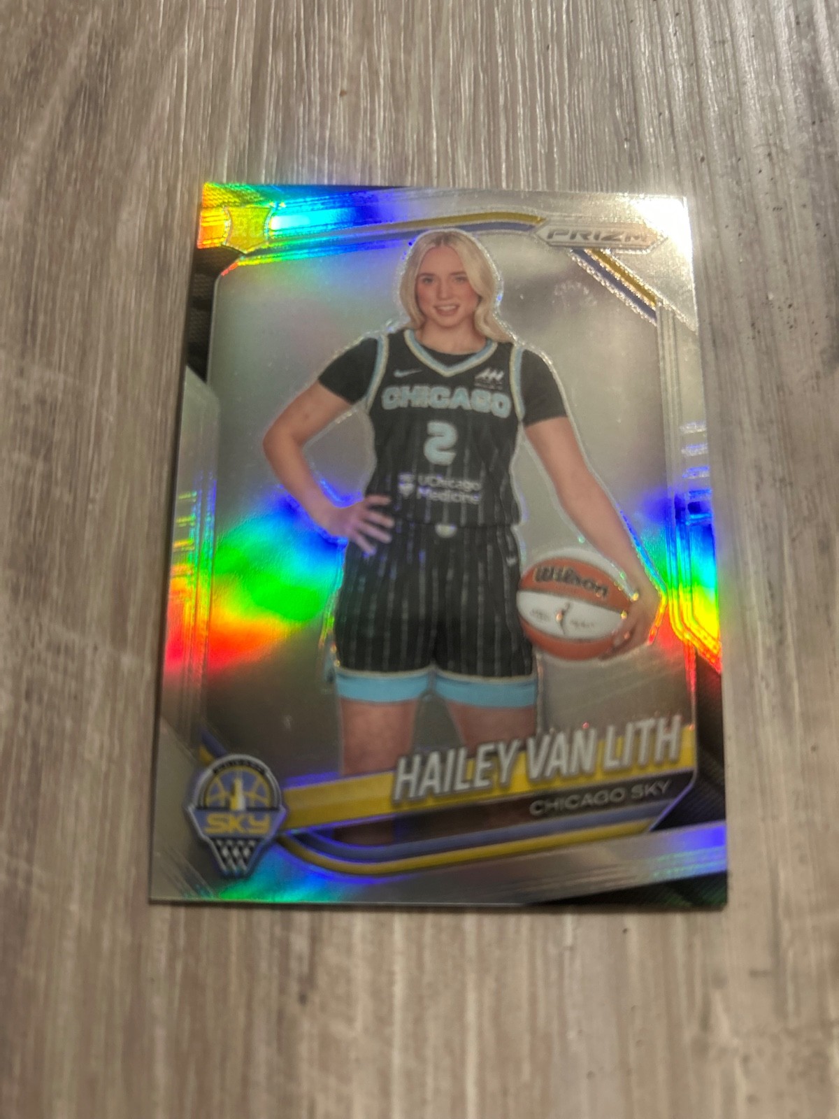2025 Panini Prizm WNBA - Rookie Variation Hailey Van Lith #139 Silver Prizm (RC)
