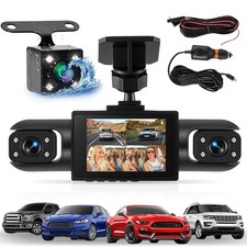 4-Kanal Autokamera Dash Cam Auto Dash Camera 360° Parküberwachung IPS-Bildschirm
