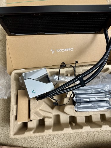 DeepCool LT720 Refroidisseur CPU Liquide Premium, 360 mm, Ventilateurs FDB Haute Performance FK120 - Photo 5/7