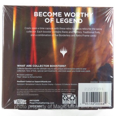 dominaria remastered collector booster box case Amazon.com: Pokémon TCG: Mega Evolution Enhanced Booster Display Box : Toys  & Games main image 0