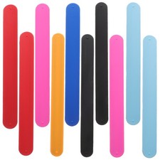 10pcs Interesting Silicone Slap Bracelets Kids Slap Band for Party Favors