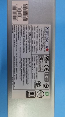   Supermicro PWS-1K28P-SQ 1280W 80+ Platinum Hot-Plug PSU SuperServer geprüft