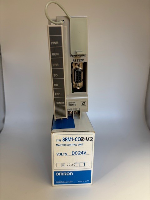 OMRON SRM1-CO2-V2 CompoBus/S master control unit automate industriel 24V