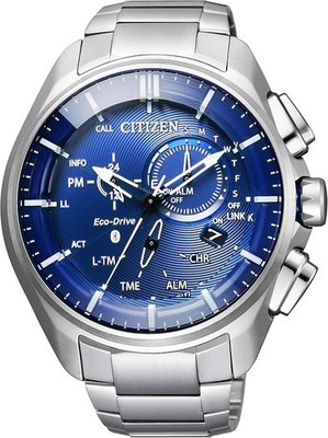 Citizen Eco-Drive BZ1040-50L Super Titanium Model Titanium Blue Men's Watch