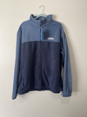 Man Columbia Two Tone Zip Up Fleece Jacket Size XXL Brand New With Tags