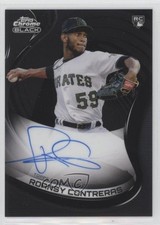 2022 Topps Chrome Black Auto Roansy Contreras #CBA-RCO Auto oh8