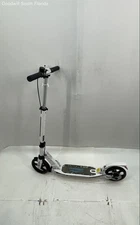 Tenboom White Black 2 Wheels Folding Push Kick Scooter For Kids