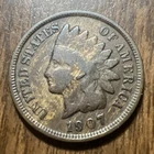 1907 “WoodGrain” Indian Head Cent Penny  Nice Details “Actual Coin Pictured"