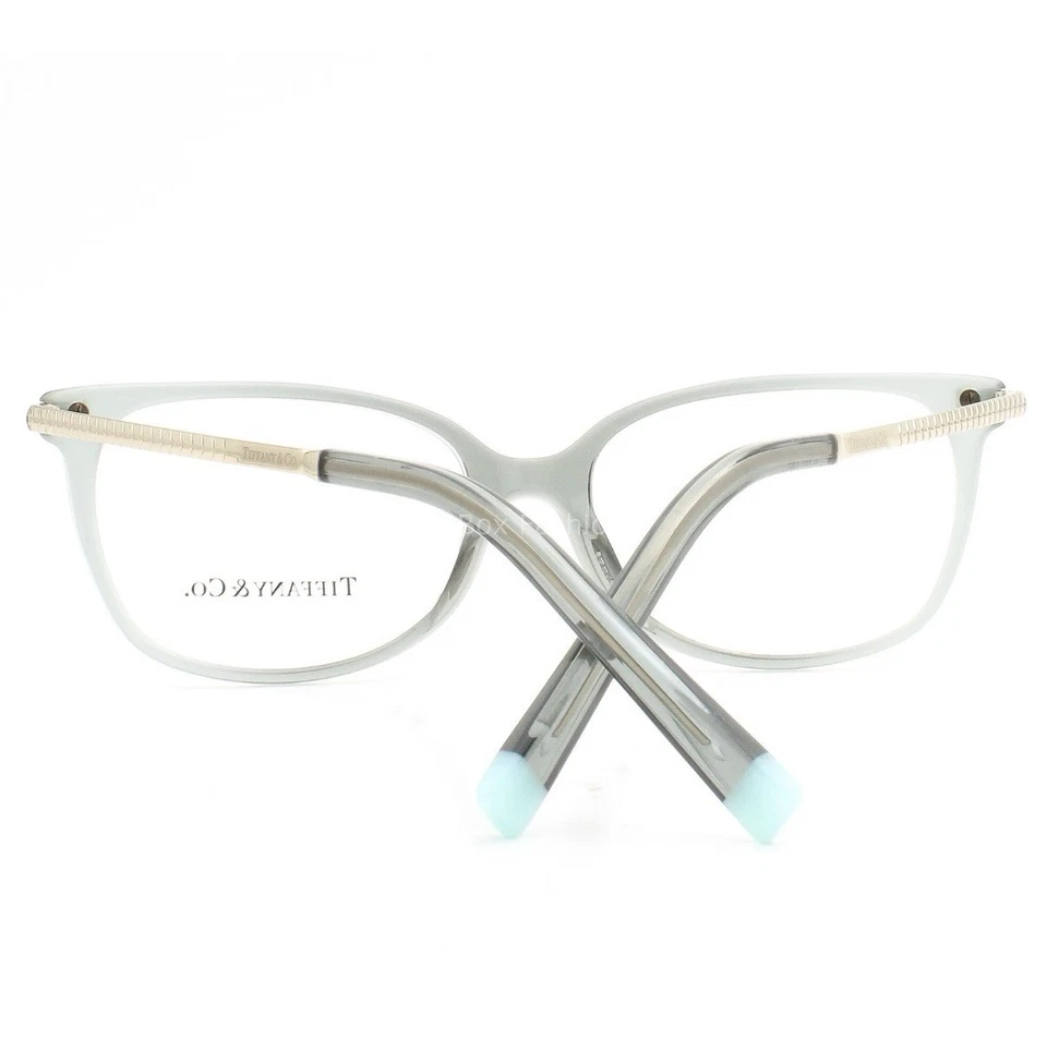 Gafas Tiffany TF 2221 8346 transparente espuma de mar verde oro pálido 52 mm con estuche rígido Foto 4 de 4
