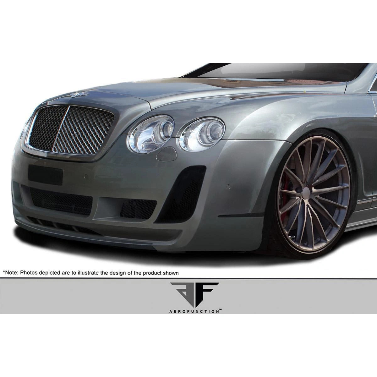 ed_119643 Aero Function Front Lip for Bentley 2003-2010