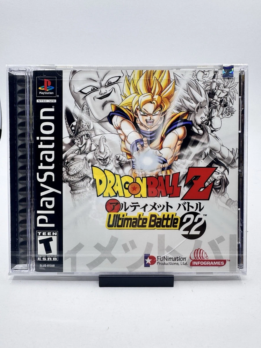 Custodia Vuota Personalizzata Per Dragon Ball Z GT Final Bout E Ultimate Battle 22 PS1 – 2 Custodie